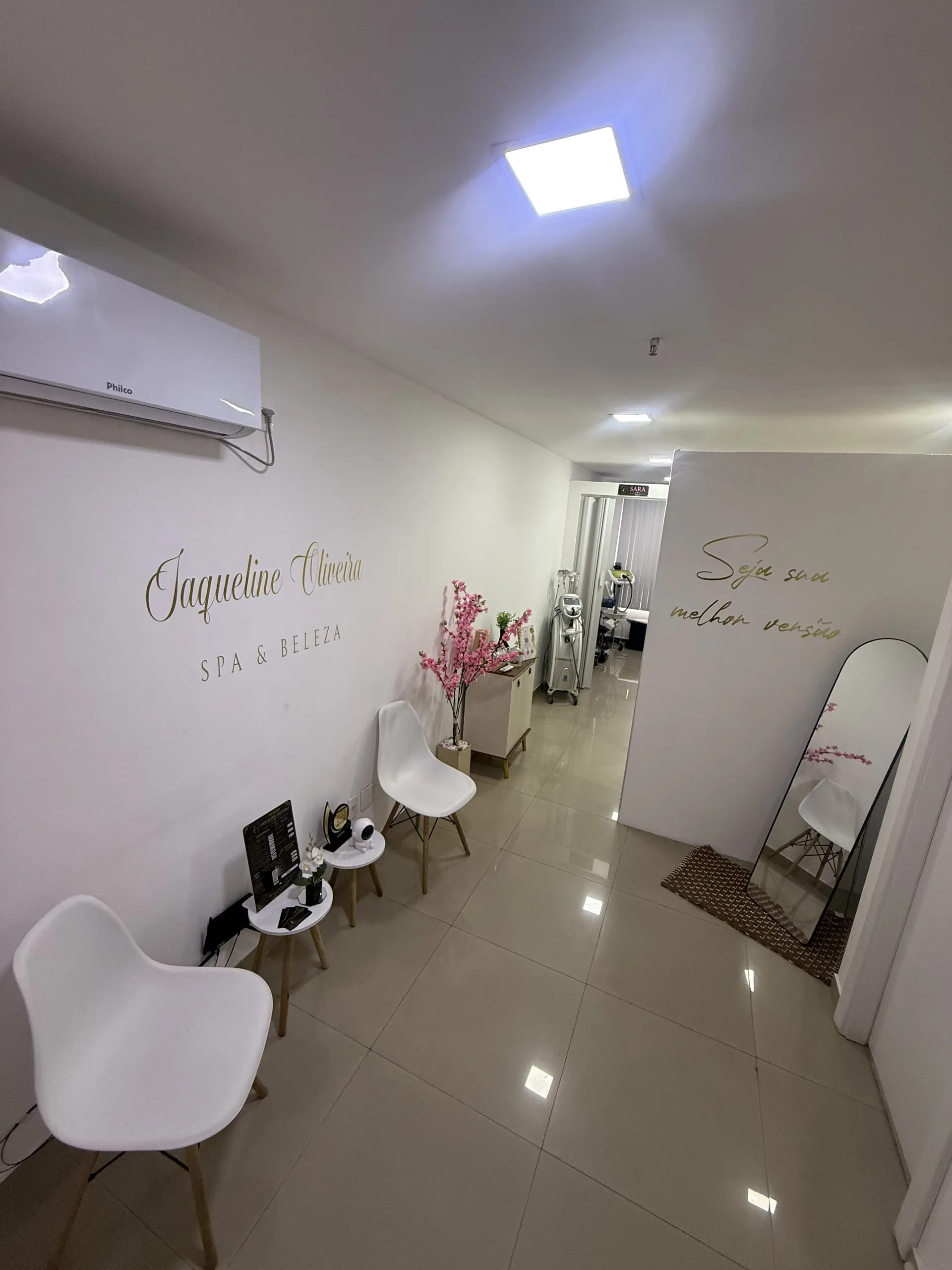 Recepção do Studio Jaqueline Oliveira